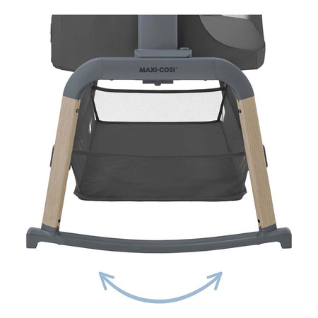 Maxi Cosi Iora Air Beyond Graphite łóżeczko dostawne