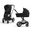Cybex Priam 4.0 Matt Black Sepia Black wózek 2w1 głęboko-spacerowy