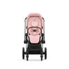 Cybex Priam 4.0 Chrome Brown Peach Pink wózek spacerowy