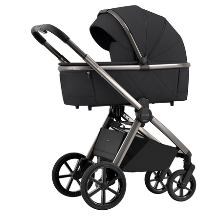 Carrello Omega Absolute Black wózek 2w1 głęboko-spacerowy