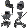 Maxi Cosi Oxford+ Twillic Graphite zestaw 4w1 z fotelikiem Pebble 360 Pro2 i bazą FamilyFix 360 Pro