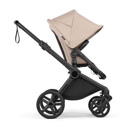 Bugaboo Cub Komplet Black/Desert Taupe wózek 2w1 głęboko-spacerowy