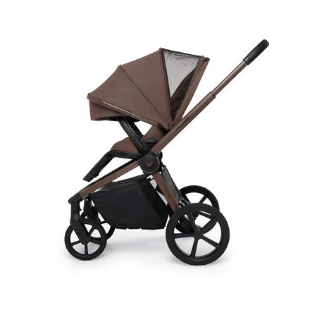 Muuvo Fold Dark Chocolate wózek 2w1 (głęboko-spacerowy)