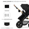 Kinderkraft Moov 2 Air Pure Black wózek 3w1 głęboko-spacerowy z fotelikiem Mink