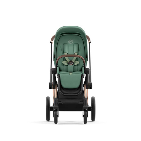 Cybex Priam 4.0 Leaf Green zestaw 3w1 z fotelikiem Cloud T Plus