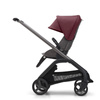 Bugaboo Dragonfly wózek spacerowy rama Graphite/Grey Melange-Dark Cherry