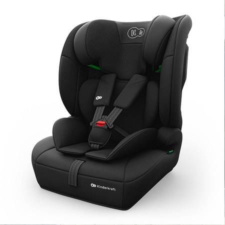 Kinderkraft Comfort Up 2 Plus Czarny Fotelik samochodowy 76-150 cm