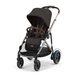 Cybex e-Gazelle S Chocolate Brown Wózek Spacerowy