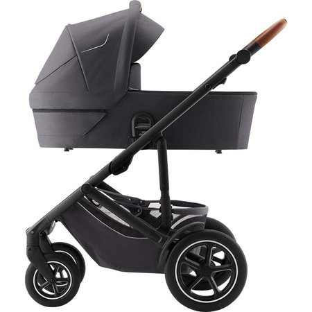Britax Romer Smile 5Z Midnight Grey zestaw 4w1 z fotelikiem Baby Safe Core Midnight Grey z Bazą
