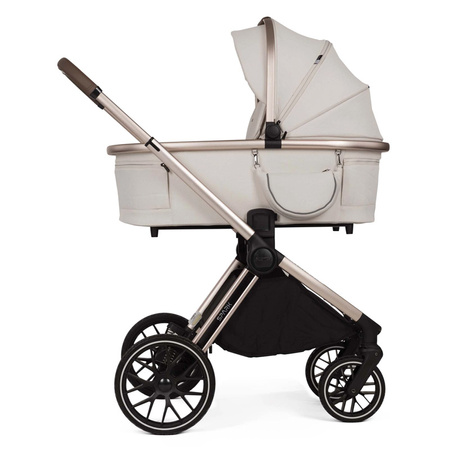 Adamex Spark Champagne wózek 2w1 głęboko-spacerowy