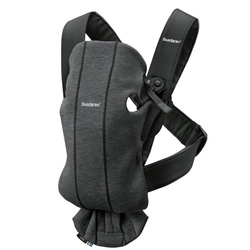 BabyBjorn nosidełko Mini Jersey Szaroczarny