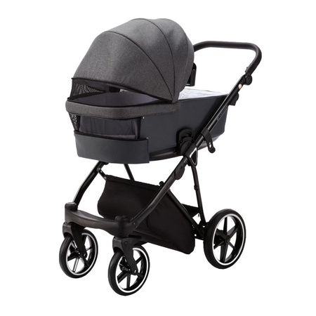 Adamex Belissa Graphite wózek 2w1 głęboko-spacerowy