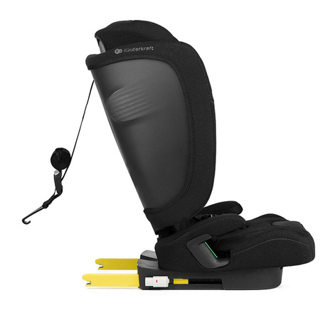 Kinderkraft FIX2GO Czarny fotelik samochodowy 76-150 cm (9-36 kg)