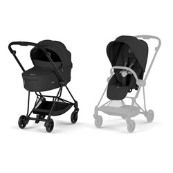 Cybex Mios 4.0 Comfort Matt Black Sepia Black wózek 2w1 głęboko-spacerowy