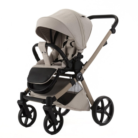 Adamex Alfa Natura Vanilla wózek 2w1 głęboko-spacerowy