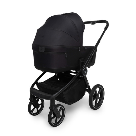 Muuvo Fold Classic Black wózek 2w1 (głęboko-spacerowy)