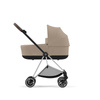 Cybex Mios Chrome Brown Cozy Beige wózek głęboki