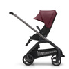 Bugaboo Dragonfly wózek spacerowy rama Graphite/ Midnight Black-Dark Cherry