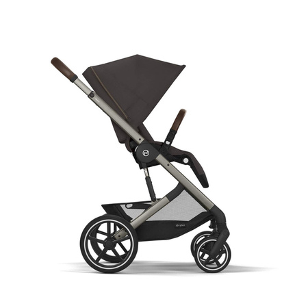 Cybex Balios S Lux 2.0 Chocolate Brown zestaw 3w1 z fotelikiem Cloud G Plus