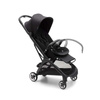 Bugaboo Butterfly Midnight Black zestaw z pałąkiem i torbą transportową