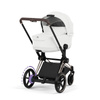 Cybex e-Priam 5.0 Champagne Gold Off White wózek 2w1 głęboko-spacerowy