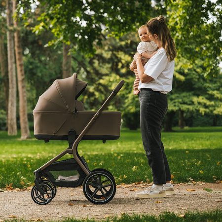 My Junior Wózek Mavi Pure Black zestaw 3w1 z fotelikiem Cybex Cloud G3 Plus