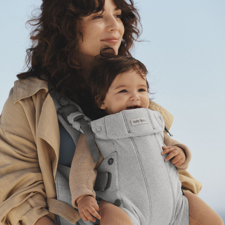 BabyBjorn nosidełko Harmony Woven Jasny Róż Melange