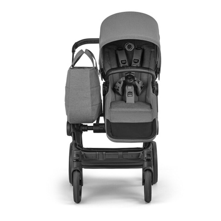 Bugaboo Donkey6 Komplet Mono Black/Moon Grey wózek 2w1 głęboko-spacerowy