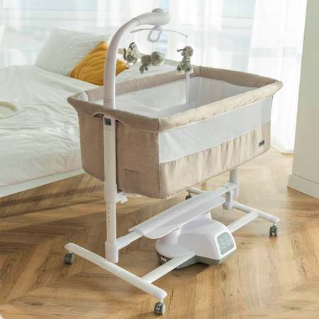Carrello Łóżeczko dostawne Bloom Cream Beige