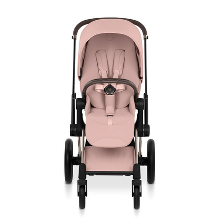 Cybex Priam 5.0 Champagne Gold Peach Pink wózek 2w1 głęboko-spacerowy