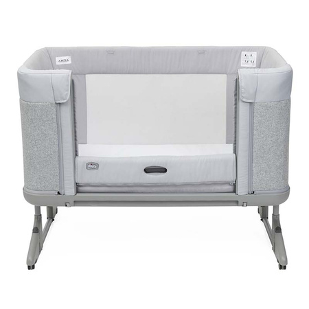 Chicco Next2Me Forever Ash Grey łóżeczko dostawne 3w1
