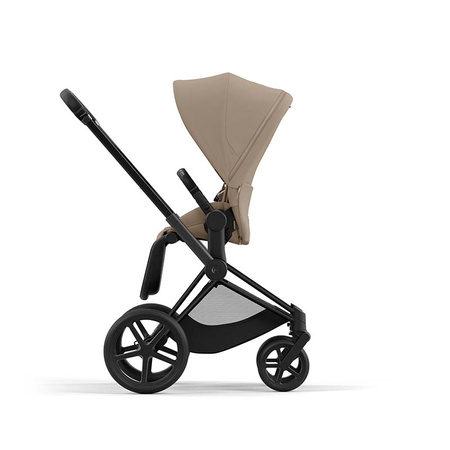 Cybex Priam 4.0 Matt Black Cozy Beige wózek spacerowy