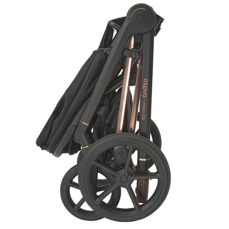 Espiro Miloo Way 2.0 Diamond Black wózek spacerowy