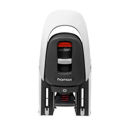 Hamax Caress White/Mint fotelik rowerowy montowany na bagażniku