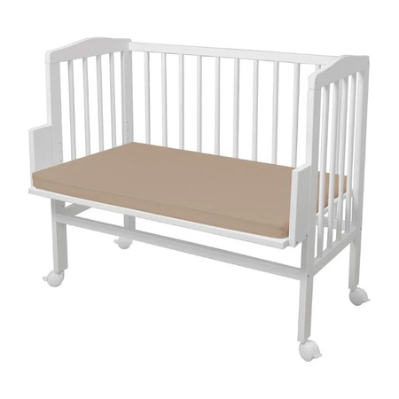 Waldin Prześcieradło do dostawki 2w1 90x50 Taupe