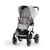 Cybex Talos S Lux Lava Grey zestaw 4w1 z fotelikiem Cybex Cloud G i-Size i bazą Base G