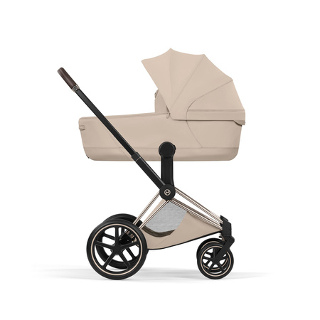 Cybex Priam 5.0 Champagne Gold Cozy Beige wózek 2w1 głęboko-spacerowy
