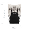 Britax Romer Swivel-Grow Max Air Linen Grey fotelik samochodowy 40 - 125 cm