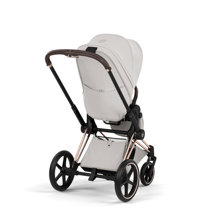 Cybex Priam 5.0 Rosegold City Grey zestaw 3w1 z fotelikiem Cloud T i-Size
