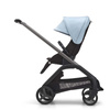 Bugaboo Dragonfly wózek spacerowy rama Graphite/Midnight Black-Skyline Blue
