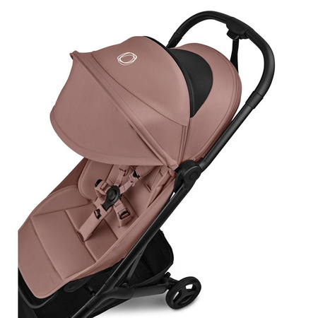 Bugaboo Butterfly 2 Dusty Pink zestaw z pałąkiem i folią przeciwdeszczową