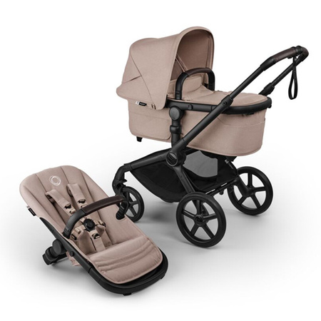 Bugaboo Fox 5 Renew Black/Desert Taupe Melange zestaw 5w1