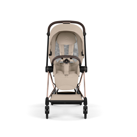 Cybex Mios 4.0 Style Rosegold Cozy Beige wózek 2w1 głęboko-spacerowy