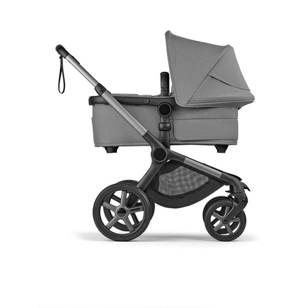 Bugaboo Fox 5 Renew Komplet Graphite/Moon Grey wózek 2w1 głęboko-spacerowy