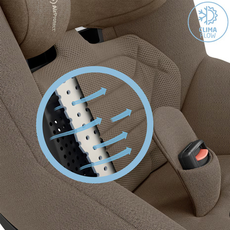 Maxi Cosi Pearl 360 Pro Authentic Truffle Fotelik samochodowy z Bazą