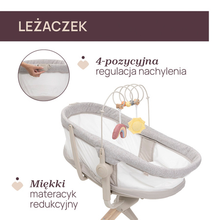 Chicco Baby Hug Armonia 4w1 Scandinavian łóżeczko wilofunkcyjne