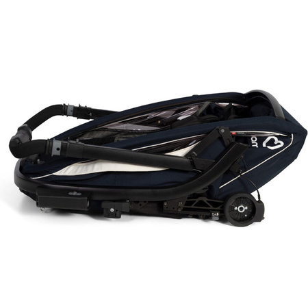 Hamax Breeze Navy/Cream Podwójna przyczepka rowerowa