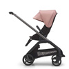 Bugaboo Dragonfly wózek spacerowy rama Graphite/Midnight Black-Morning Pink