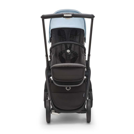Bugaboo Dragonfly wózek spacerowy rama Graphite/Grey Melange-Skyline Blue