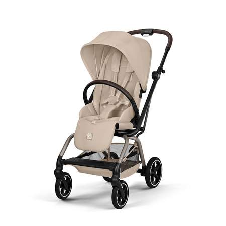 Cybex Eezy S Twist+2 TPE Almond Beige wózek spacerowy